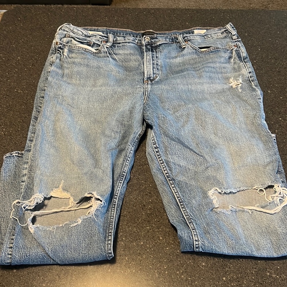 Silver jeans